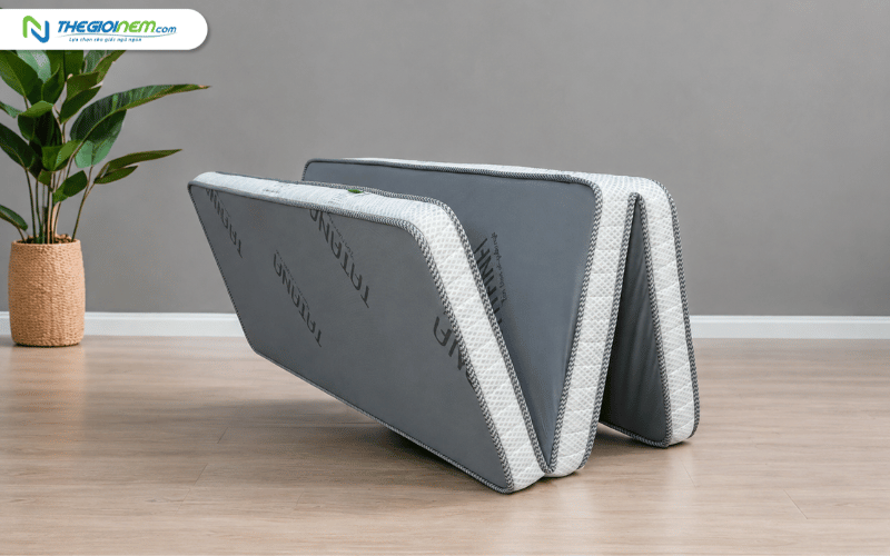 Nệm ép dẻo TATANA gấp 3