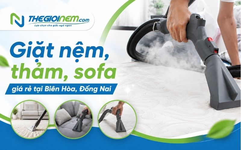Giặt Nệm, Thảm, Sofa Giá Rẻ Uy Tín Tại Biên Hòa – Đồng Nai
