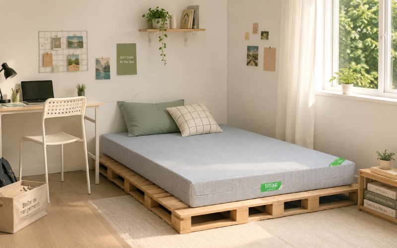 Ngủ một mình chọn nệm 1m2 sẽ thoải mái