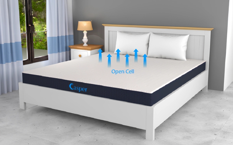 Nệm cao su nhân tạo Casper Ưu Việt