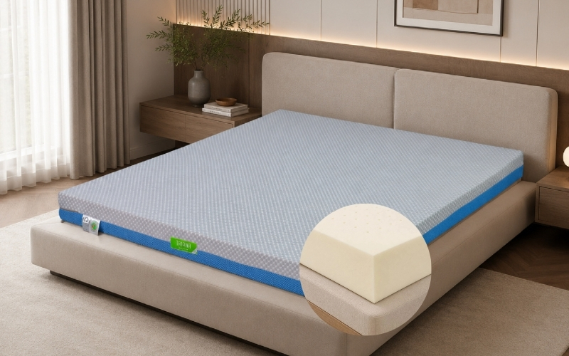 Nệm cao su nhân tạo được làm từ PU Foam cao cấp