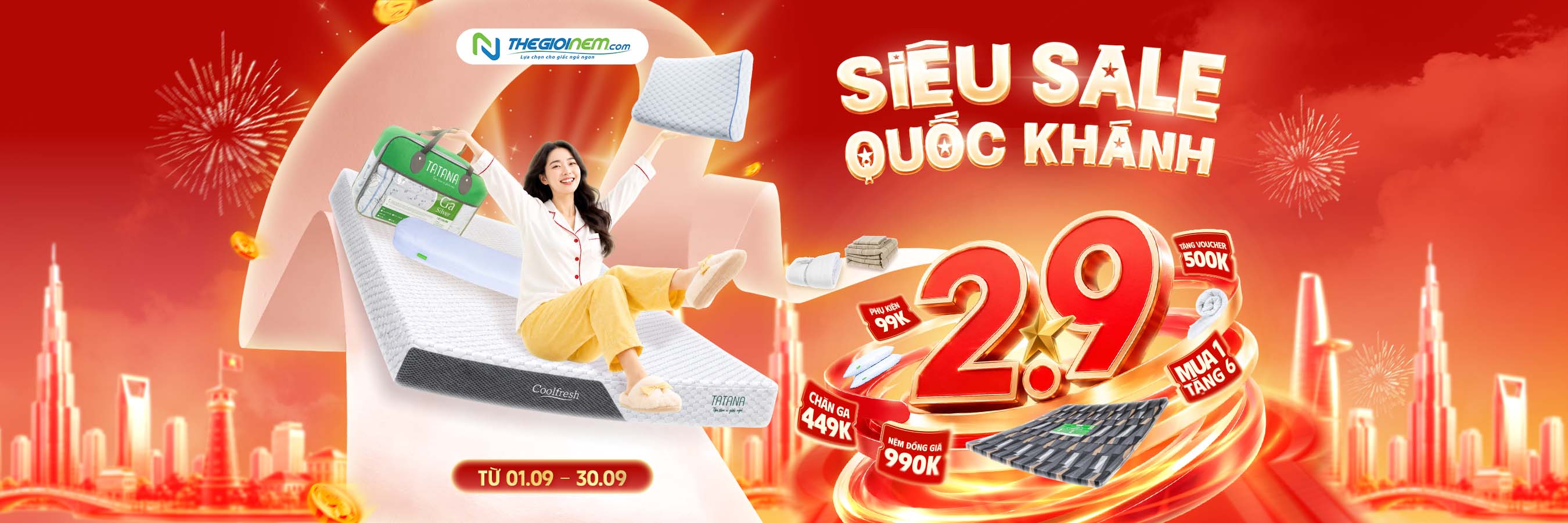 Tự hào nệm Việt, chạm ấm ngủ êm (2.9)