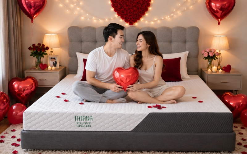 Nệm foam êm ái, hiện đại