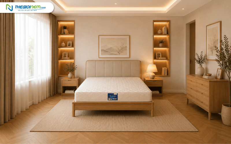 Nệm lò xo Royal Vạn Thành