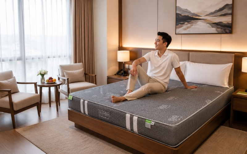 Nệm cao su cho khách sạn