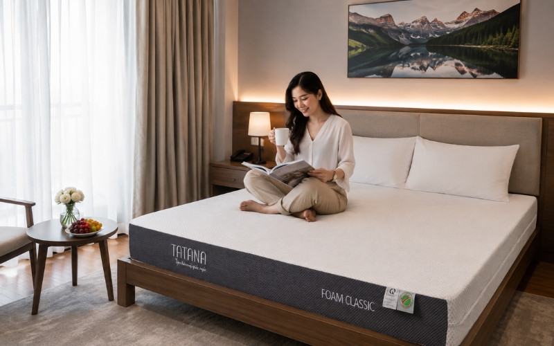 Nệm foam cho khách sạn