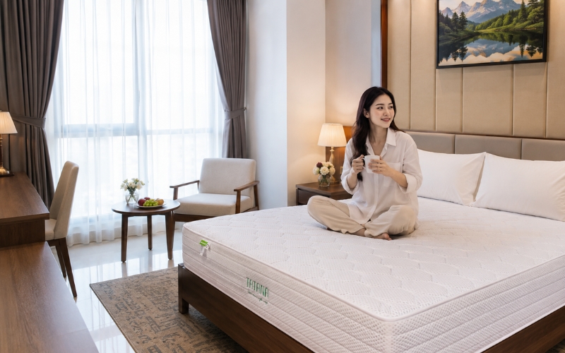 Nệm lò xo khách sạn