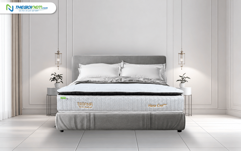 TATANA Nệm lò xo túi Hana Cool Plus