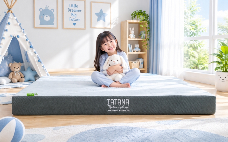 Nệm foam trẻ em