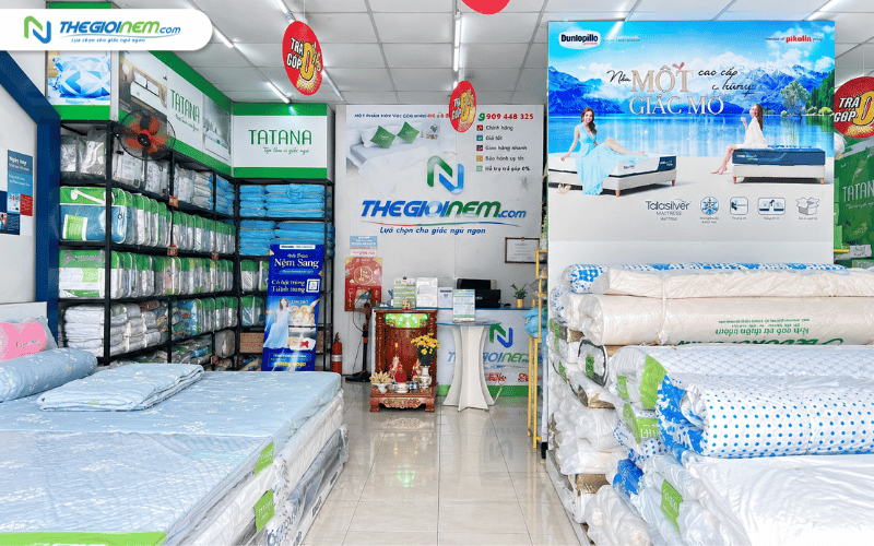 Các loại nệm phổ biến tại phường Phú Thuận
