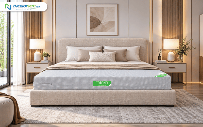 Nệm bông ép thẳng Eco Cool TATANA