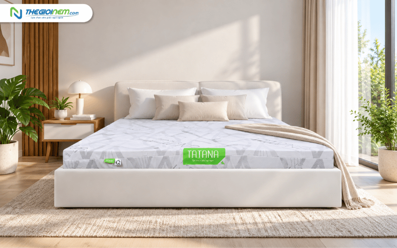 Nệm cao su thiên nhiên TATANA Standard