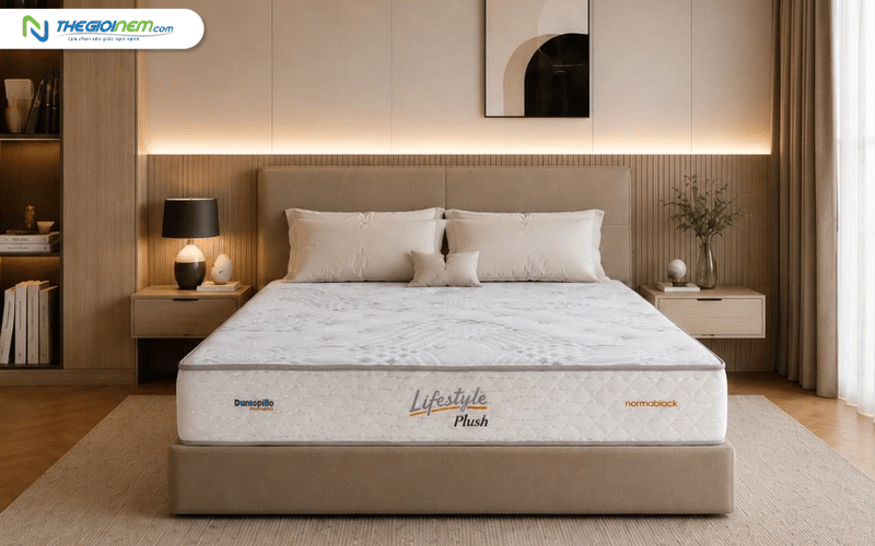 Nệm lò xo Dunlopillo Lifestyle Plush 25cm