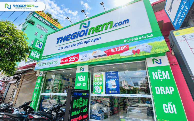 Showroom Thế Giới Nệm Phú Thuận Huỳnh Tấn Phát