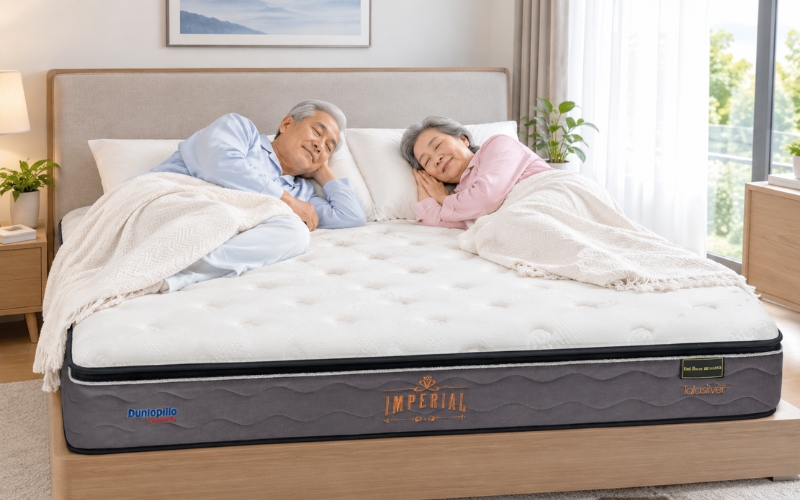 Nệm lò xo túi cho người cao tuổi