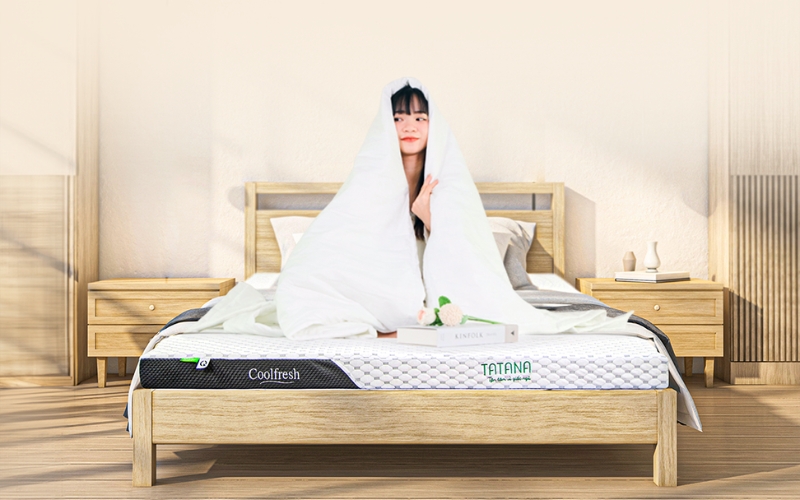 Đệm cao su thiên nhiên TATANA Cool Fresh