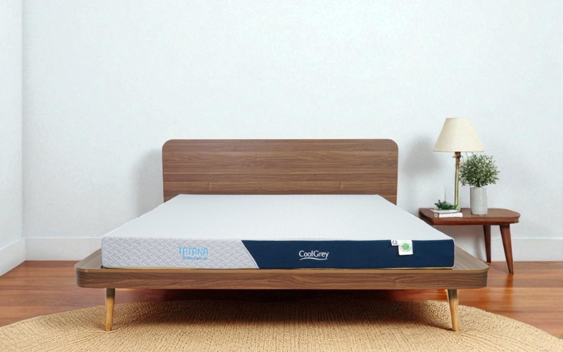 Đệm cao su thiên nhiên than hoạt tính TATANA Cool Grey