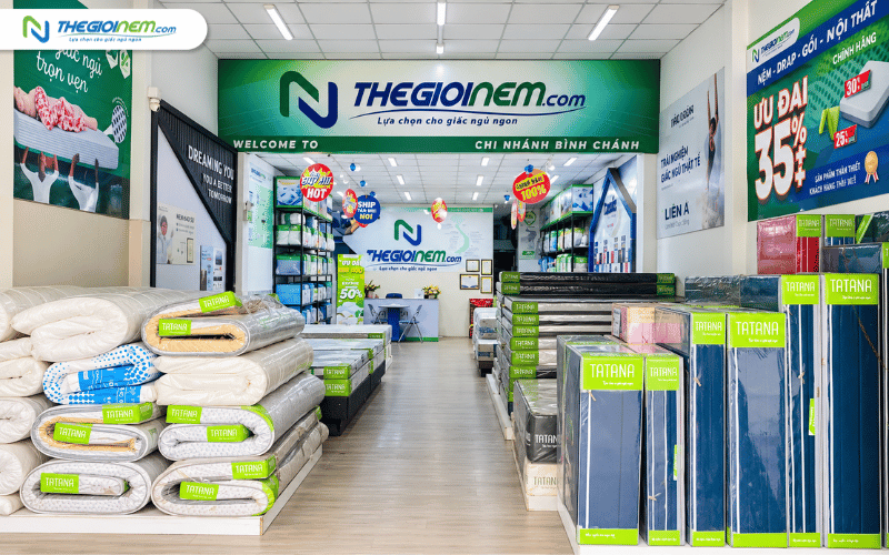 Mua nệm tại xã Bình Chánh chính hãng giá tốt 2026