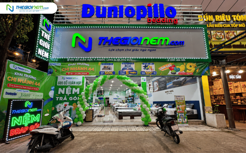 Showroom Thế Giới Nệm Phước Long 695 Đỗ Xuân Hợp