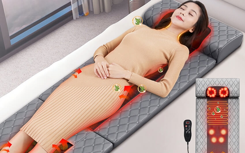 Nệm massage có các điểm massage nhất định