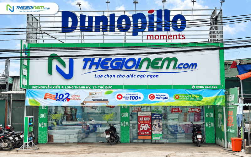 showroom Thế Giới Nệm Long Bình 567 Nguyễn Xiển