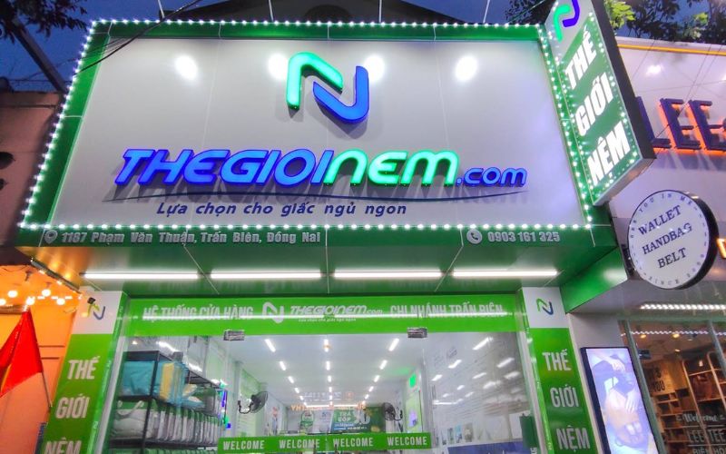 Mua nệm lò xo cao cấp khuyến mãi tại Biên Hòa - Đồng Nai ở Thế Giới Nệm