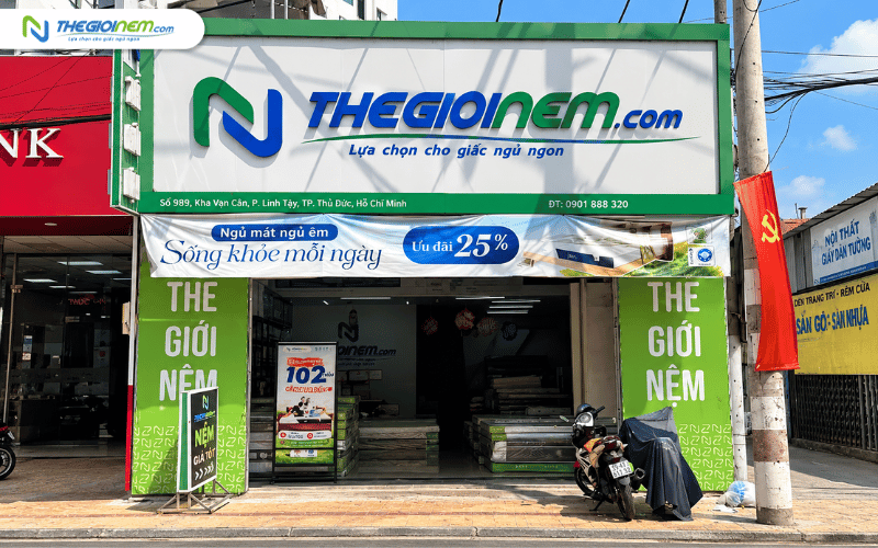 Showroom Thế Giới Nệm Linh Xuân