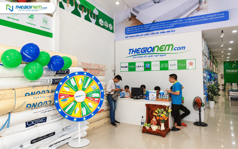 Trải nghiệm nệm trước khi mua tại phường Linh Xuân