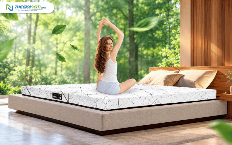 Nệm cao su nhập khẩu Dunlopillo Herit