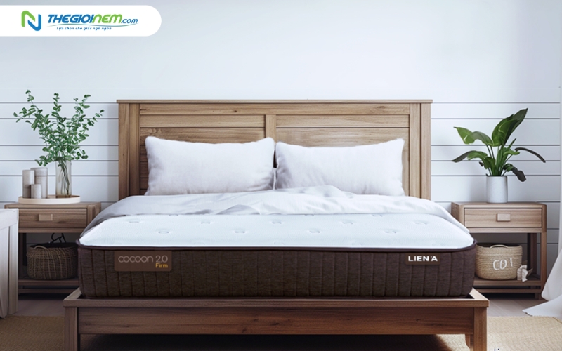 Nệm lò xo Liên Á Cocoon 2.0 Premium chính hãng