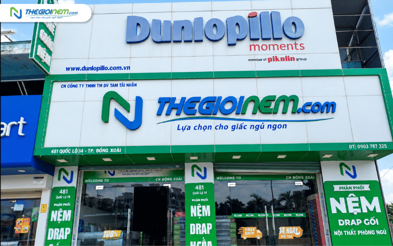 hế Giới Nệm địa chỉ mua nệm chính hãng tại Bình Phước Đồng Nai