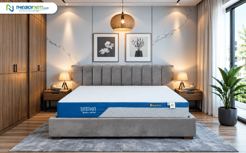 Nệm foam đa tầng cao su Sleep Lux TATANA