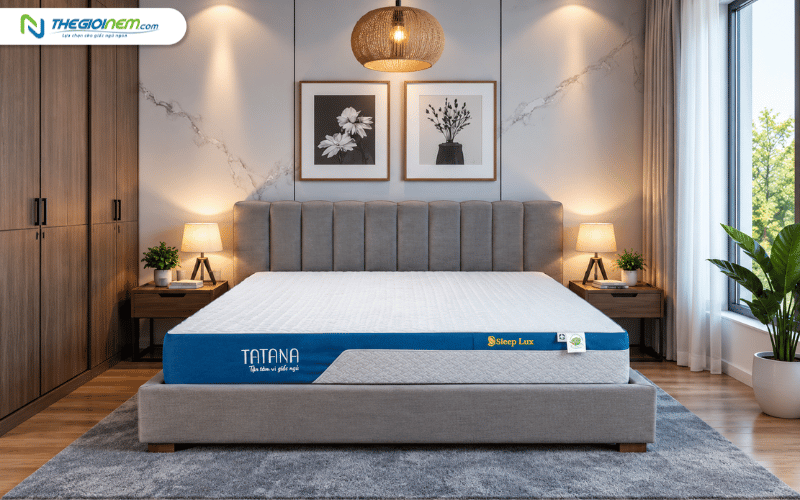 Nệm foam đa tầng cao su Sleep Lux TATANA