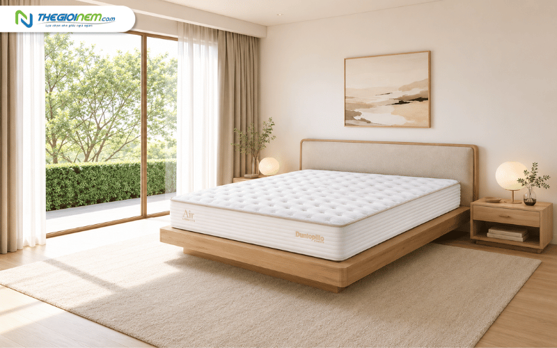 Nệm lò xo Dunlopillo CoolSilk ZEN Air
