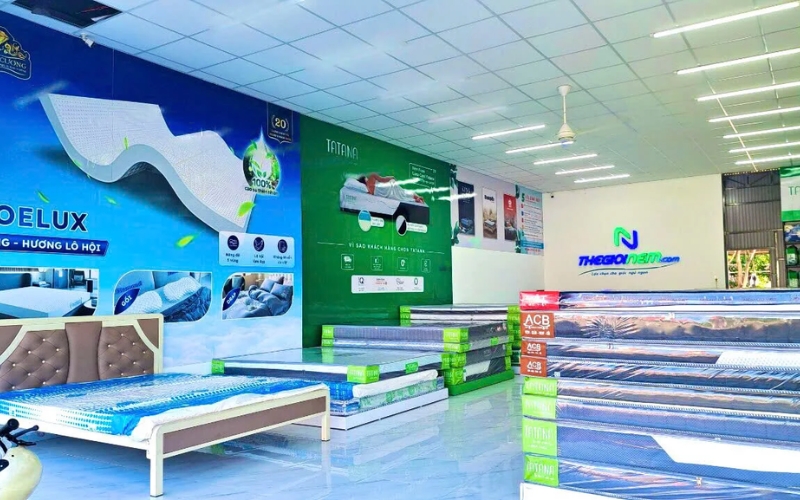 Showroom Thế Giới Nệm tại xã Cam Lâm, Khánh Hòa