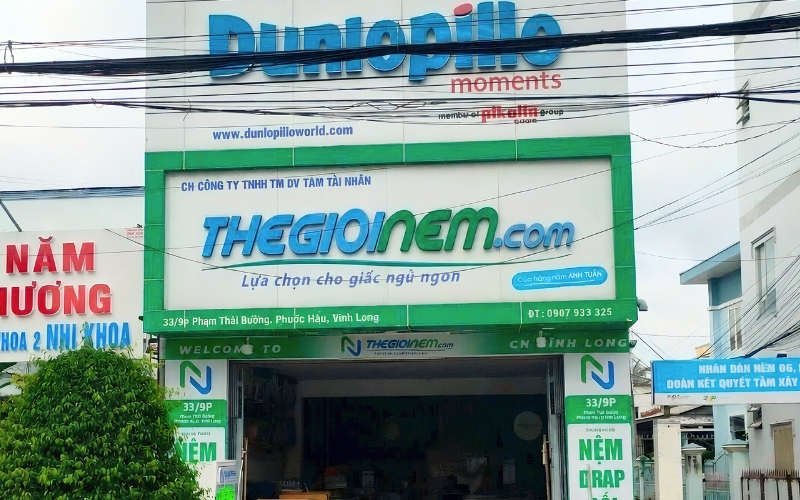 Chi nhánh Thế Giới Nệm tại phường Phước Hậu, Vĩnh Long