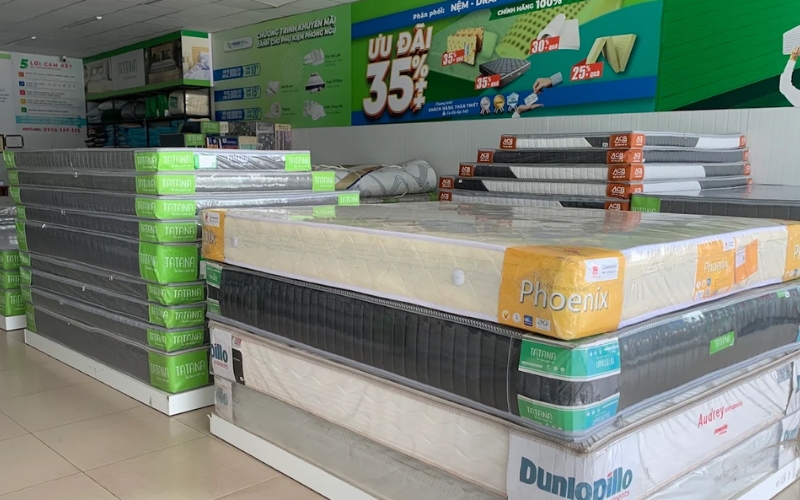Showroom Thế Giới Nệm tại phường Gò Dầu, Tây Ninh