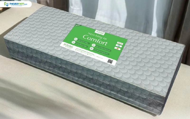 Nệm bông ép TATANA Comfort kích thước 1m x 2m dành cho giường đơn.