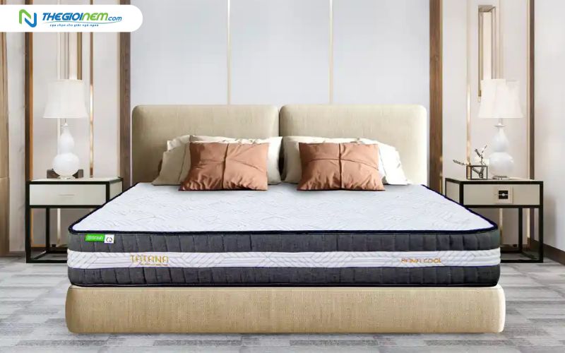 Nệm lò xo túi Hana Cool New cho phòng ngủ gia đình