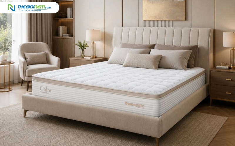 Nệm 2m2 x 2m kích thước lớn dành cho phòng ngủ rộng