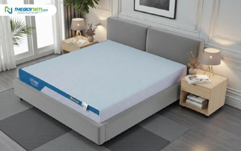 Nệm foam 2m x 2m với cấu tạo nâng đỡ nhiều lớp