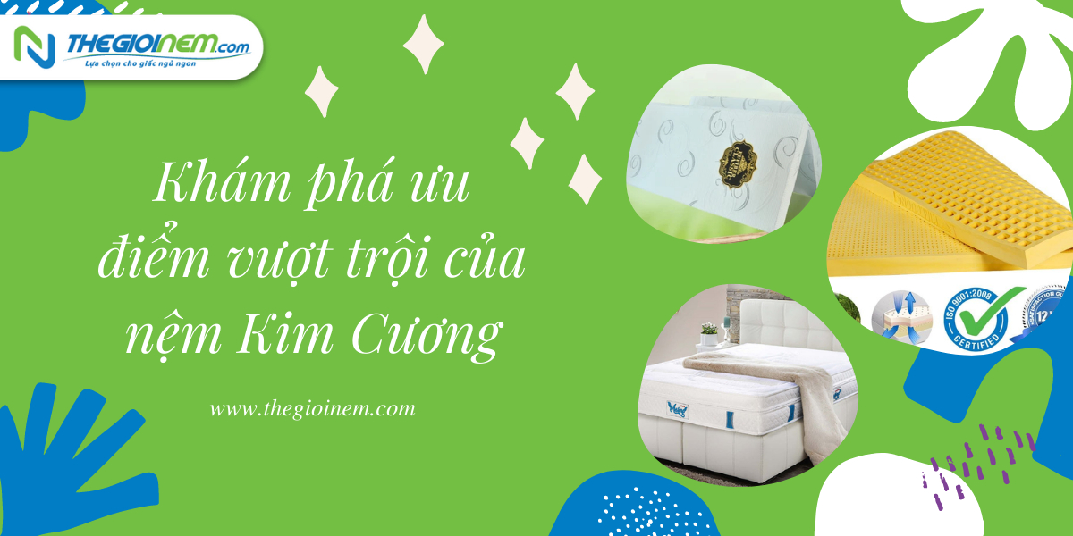 Đại lý nệm Kim Cương giá rẻ Bảo Lộc | Thegioinem.com