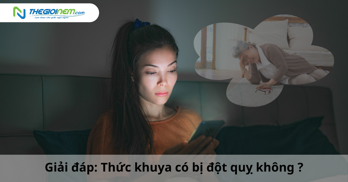 Giải đáp: Thức khuya có bị đột quỵ không