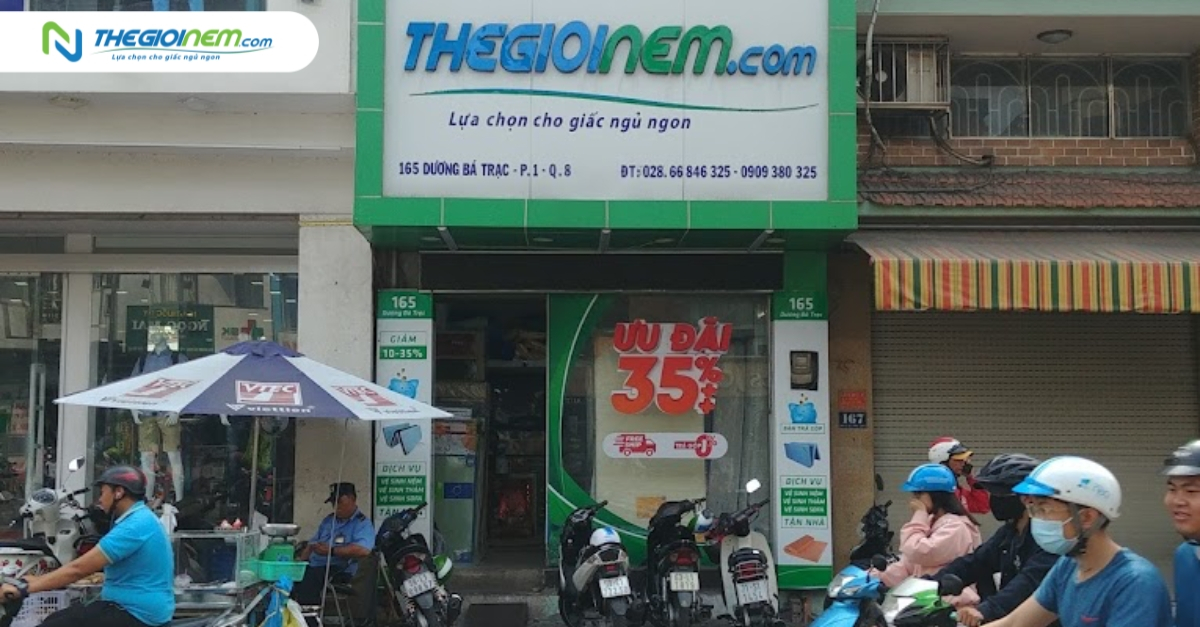 Nệm Edena khuyến mãi giá rẻ tại quận 8