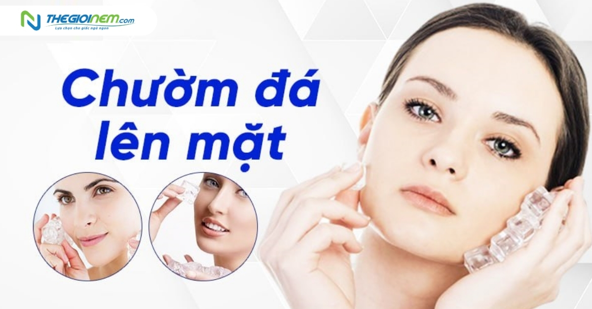 Có nên chườm đá lên mặt trước khi ngủ không? Khi thực hiện cần lưu ý điều gì?