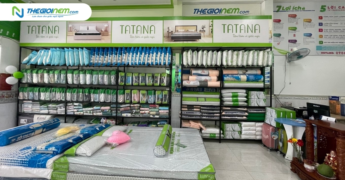 Đại lý chăn drap gối nệm giá rẻ tại Rạch Giá - Thế Giới Nệm