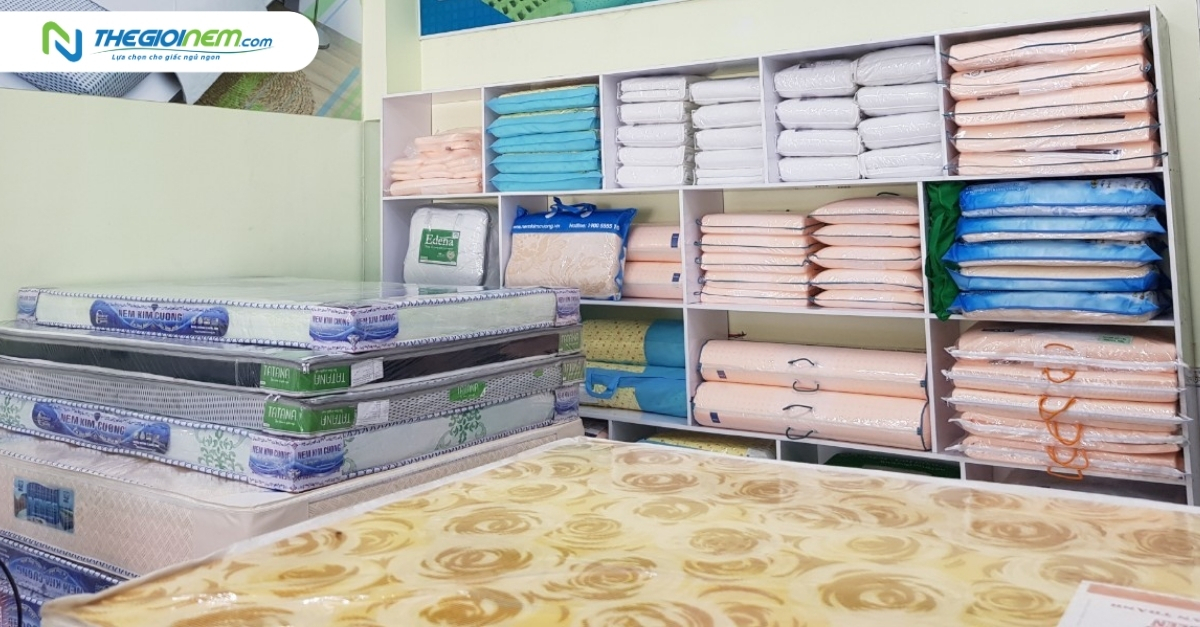 Đại lý chăn drap gối nệm giá rẻ tại Rạch Giá - Thế Giới Nệm