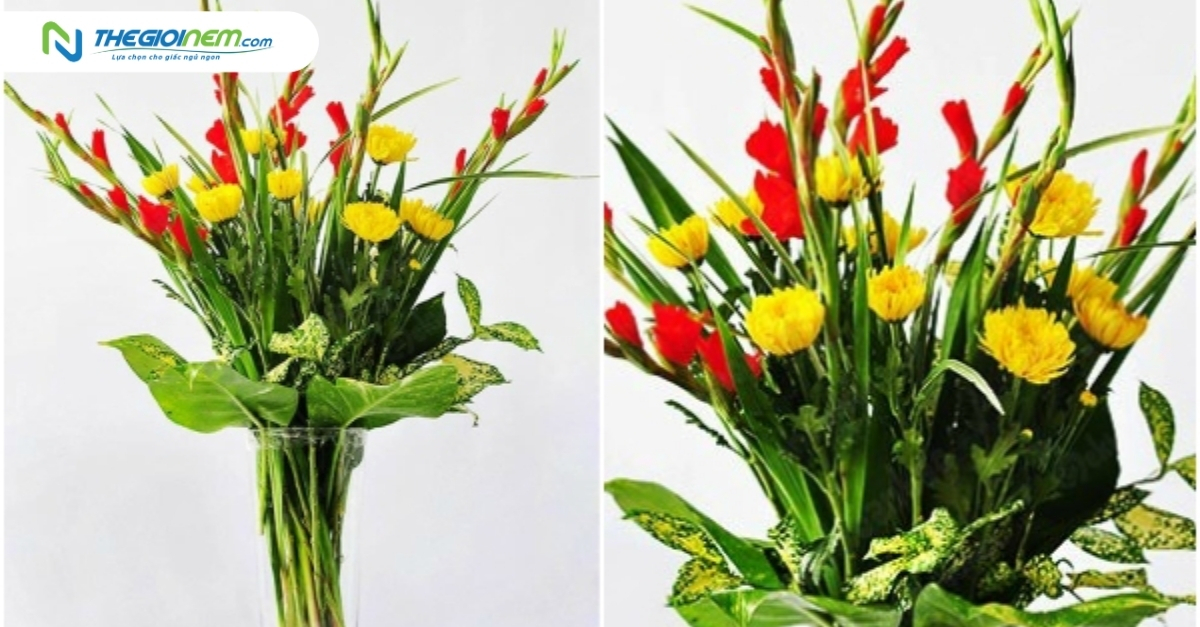 Cách cắm hoa ngày Tết đẹp và mang đến may mắn cho gia đình