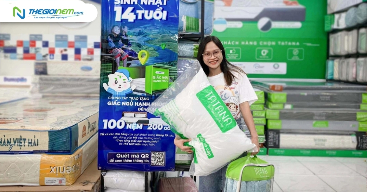 Đại lý chăn-drap-gối-nệm giá rẻ, uy tín tại Vĩnh Long 