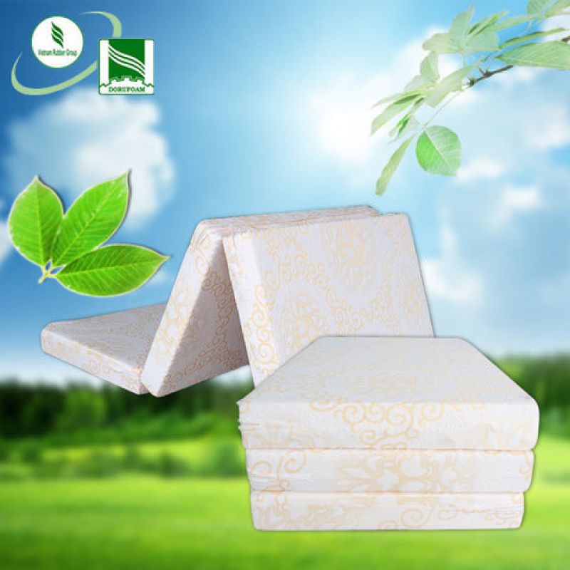 Nệm Cao Su Gấp 3 Thông Dụng Hiện Nay Như Vạn Thành, Đồng Phú, Kim Cương...